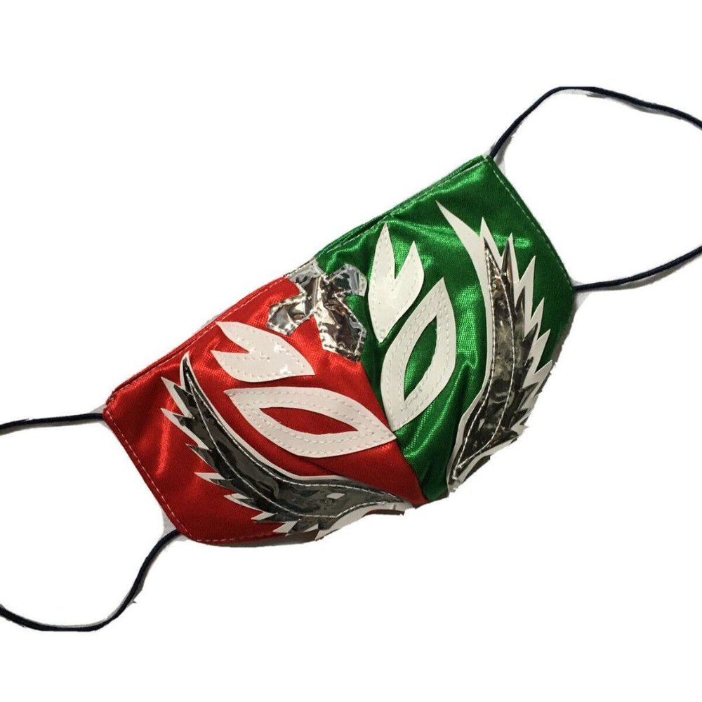 Package of 10 Handmade Mexican Rey Mysterio Lucha Libre Face Masks